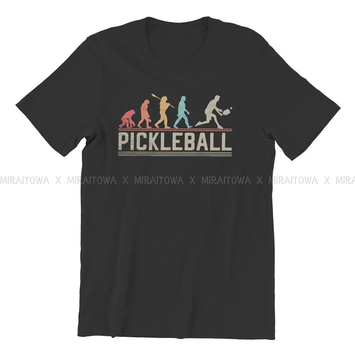 Pickleball Human Evolution T Shirt