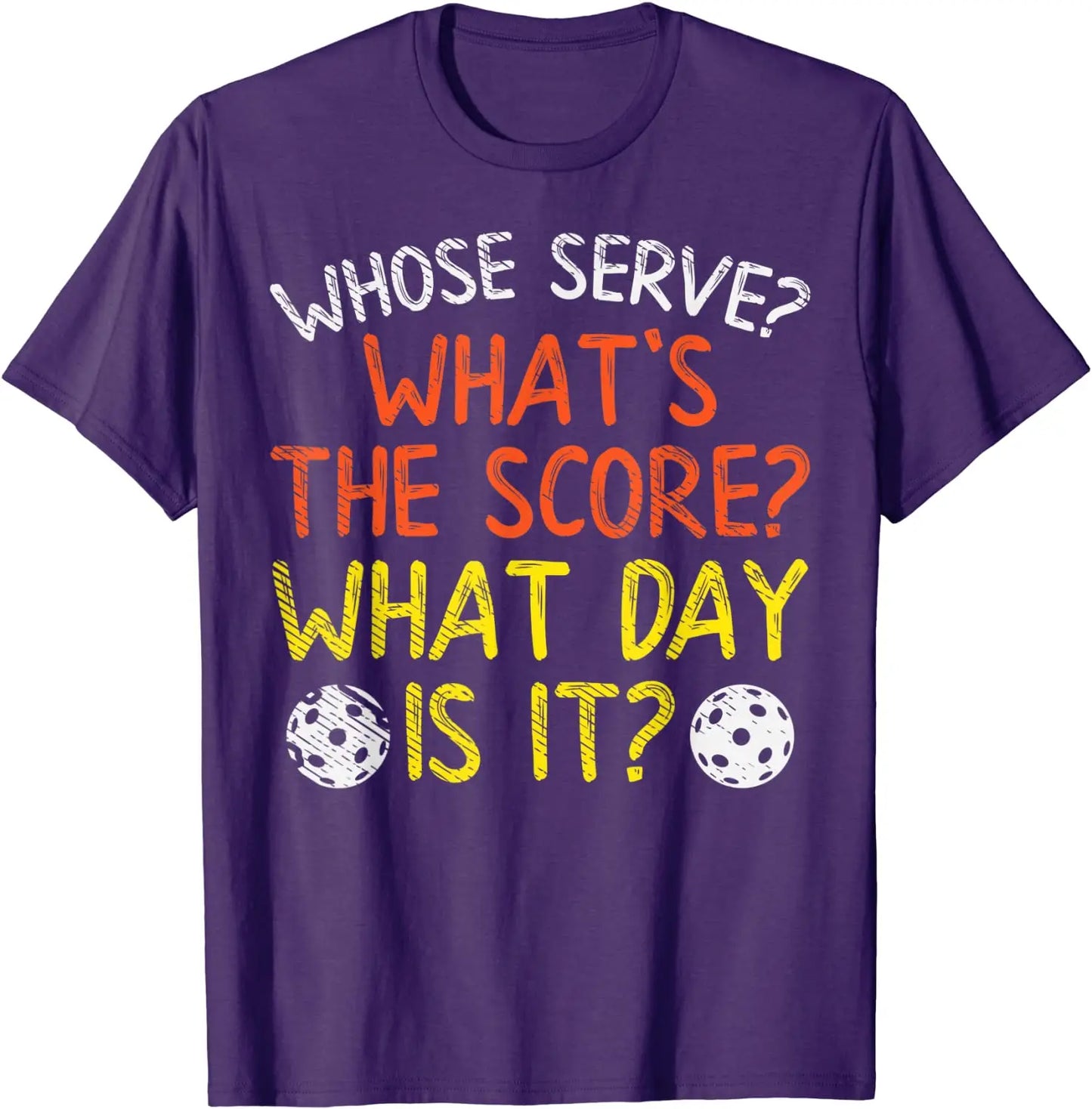 Whose Serve Funny Lounging Summer T Shirt