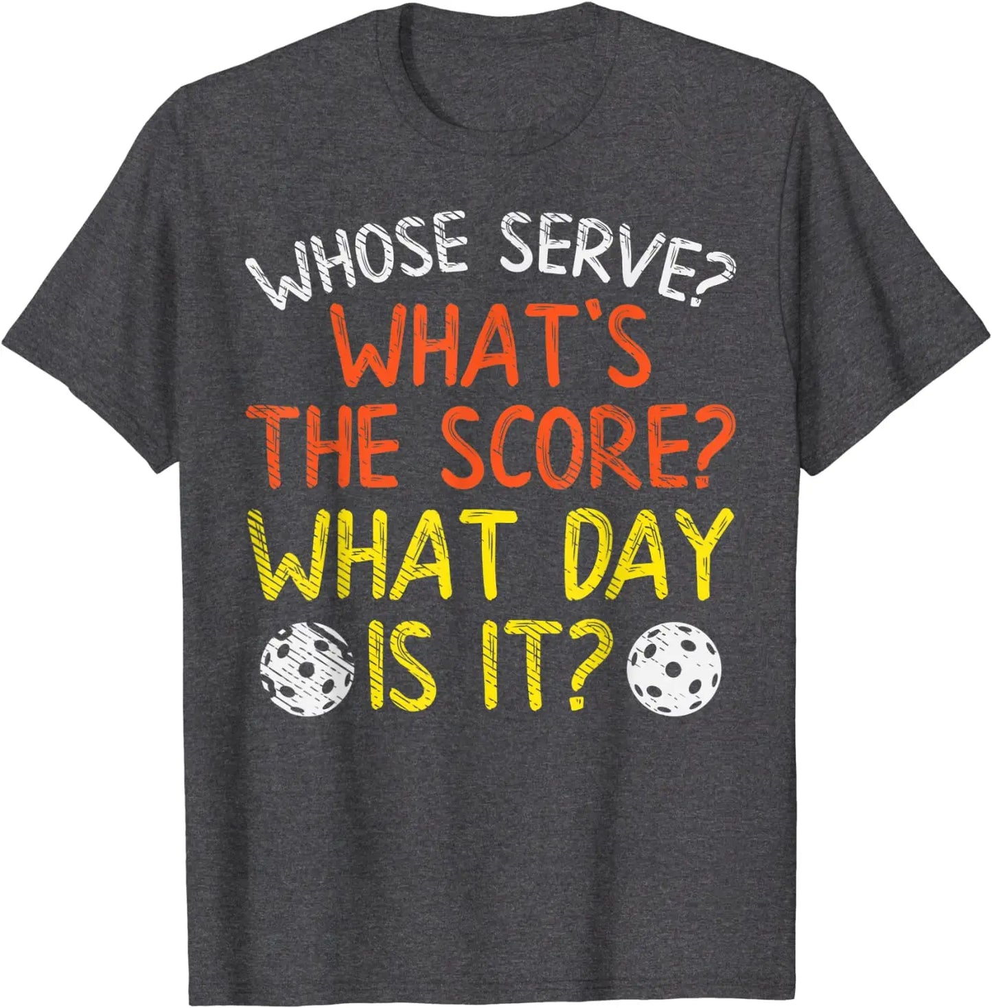 Whose Serve Funny Lounging Summer T Shirt