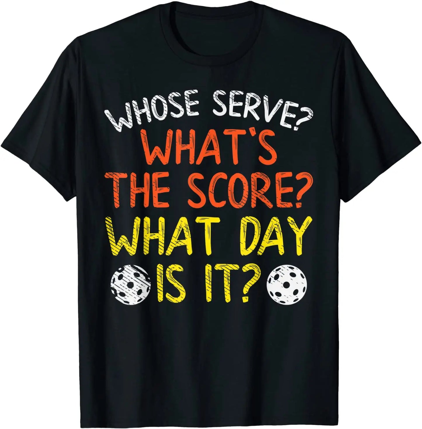 Whose Serve Funny Lounging Summer T Shirt