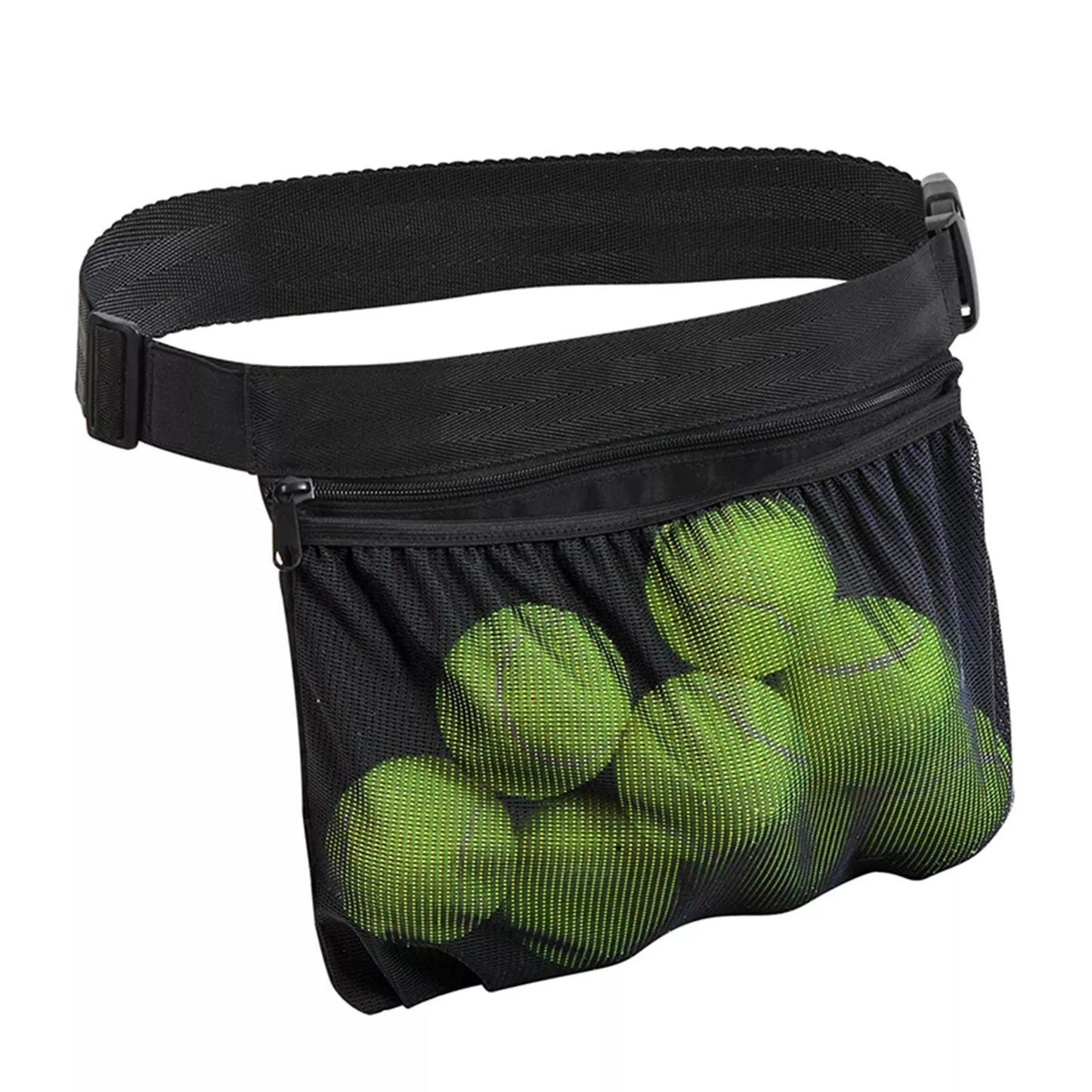 Mesh Pickleball Clip On Storage Bag - Makes Practice EASY!